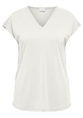 Only Carmakoma Bluse 15332110 177922-Cloud Dancer