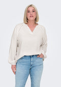 Only Carmakoma Bluse 15343224 177922-Cloud Dancer
