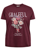 Only Carmakoma Blouse 15299503 177912020-Fig/Graceful blessings