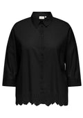 Only Carmakoma Bluse 15369723 177911002-Black/BLACK EMB
