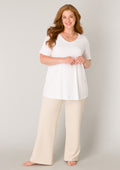 Base-Level Curvy T-Shirt 7000018-1 001 Weiß