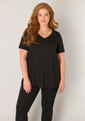 Base Level Curvy T-Shirt 7000018-1 1000 schwarz