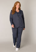 Base Level Curvy Blazer 7000116 2010 dunkelblau