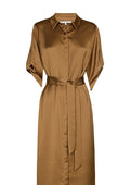 Xandres KLEID LANG 14566-01 0990 bronzegrün