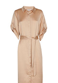 Xandres KLEID LANG 14566-01 0420 hellbraun