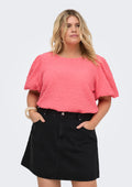 Only Carmakoma Bluse 15383576 187219-Sugar Coral