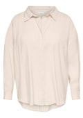 Only Carmakoma Bluse 15375227 177930-Antique White