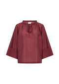 wasabiconcept Bluse W10859 4985 OCHSENBLUTROT
