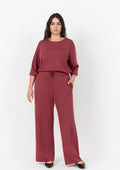 wasabiconcept Hose W20544 4985 OXBLOOD RED
