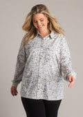 Yest Curve Bluse A006088 1099 schwarz mehrfarbig