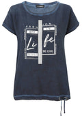 Doris Streich T-Shirt 535 179 marineblau