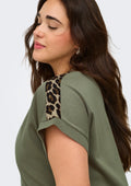 Only Carmakoma Kleid 15375553 303968-Smokey Olive