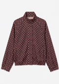 Vero Moda Curve Jacke 10361799 272935003-Chocolate Brown/BLUE DOTS