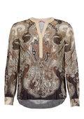R.O.B. Bluse 262-56462-55241-0 Dunkelbraun
