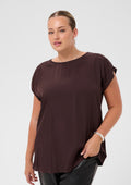 Kaffe Curve Bluse 10583812 191619 Fudge