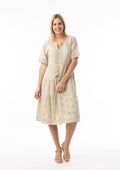 Orientique Kleid 40240 Sand