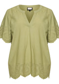 Gozzip Bluse G263000 Salbeigrün