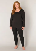 Base level curvy LM T-Shirt 7000046 1000 black