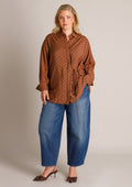 Yest Curve Tuva A006432 Mocca Brown/off white