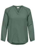 Only Carmakoma Bluse 15343224 207131-Laurel Wreath