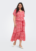 Only Carmakoma Kleid 15375685 178934001-Poinsettia/SUMMER TRIBE
