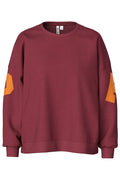 Pieces Curve Pullover 17165016 188938011-Tawny Port/SEOUL