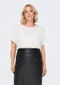 Only Carmakoma Bluse 15218353 177922-Cloud Dancer