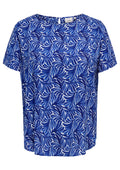 Only Carmakoma Bluse 15218353 206952112-Blueprint/DREAMY LEAVES