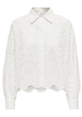Only Carmakoma Bluse 15352713 177922-Cloud Dancer