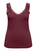 Vero Moda Curve Bluse 10300766 199051-Windsor Wine
