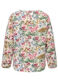 Only Carmakoma Bluse 15354110 177922016-Cloud Dancer/BLURRY FLOWER