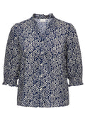 Only Carmakoma Bluse 15358106 194962003-Night Sky/ADENA GRAPHIC