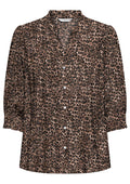 Only Carmakoma Blouse 15358106 177927004-Silver Mink/ANIMAL