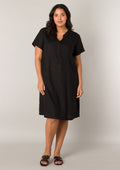 Base Level Curvy Kleid 7000096 1000 SCHWARZ