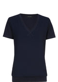 Xandres Bluse ESS075-01 8800 marineblau