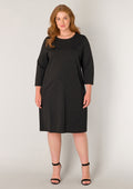 Base level curvy Jurk 7000019 1000 black