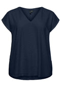 Vero Moda Curve Bluse 10344571 188780-Navy Blazer