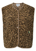 Pieces Curve Jacke 17167287 236935001-Tannin/Leopard