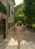 Exxcellent KLEID LANG 26ZFZE09 502 khaki