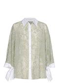 Xandres Bluse 14559-01 0915 misty aqua