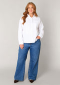 Base level curvy Blouse 7000128 001 white