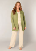 Base level curvy Vest 7000023-oud 3000 green