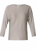Yest Curve Pullover A006245 10020 helles Taupe