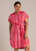 Yest Curve Kleid A006285 6905 hot red/multi