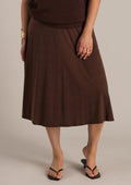 Yest Curve ROK KORT A006353 9925 kaffeebraun