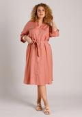 Yest Curve Kleid A006159 9056 dark terra