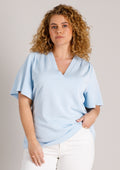 Yest Curve Bluse A006188 2301 hellblau