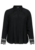 Vero Moda Curve Bluse 10348333 177868-Schwarz