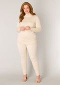 Base level curvy Pullover 7000066 10002 hellbeige