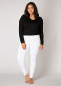 Base level curvy Legging 7000026 001 White